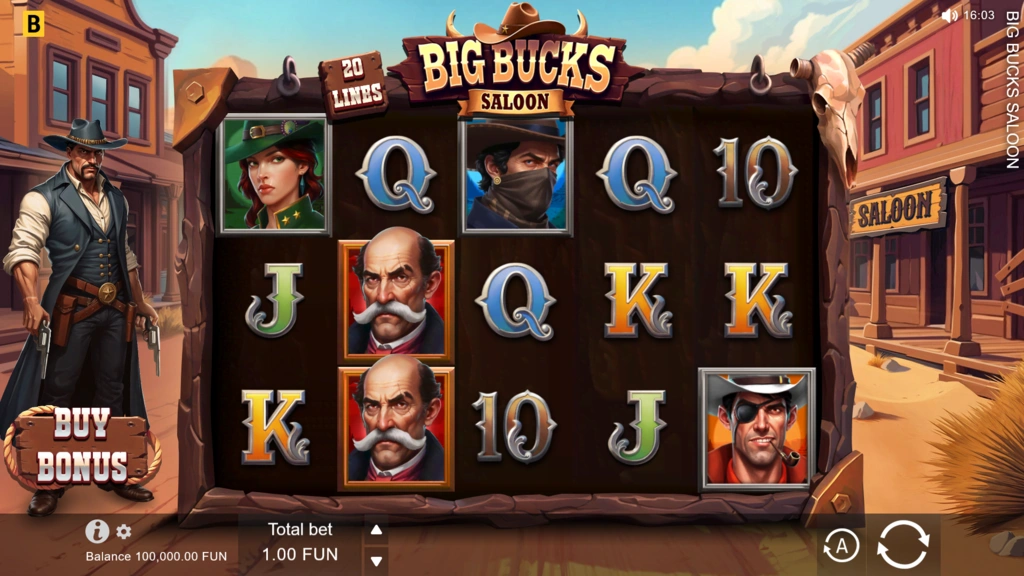 Big Bucks Saloon - Base Game